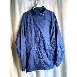 Jordan Blue Windbreaker Jacket Mens XLT Tall